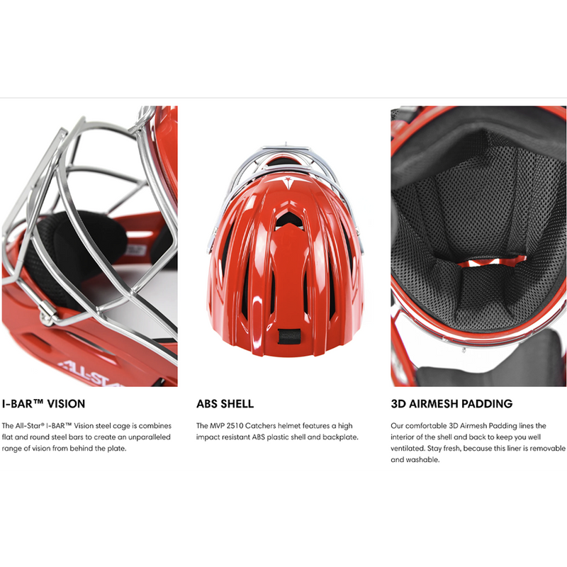 All Star S7 Axis Age 9-12 NOCSAE Certified Catchers Set